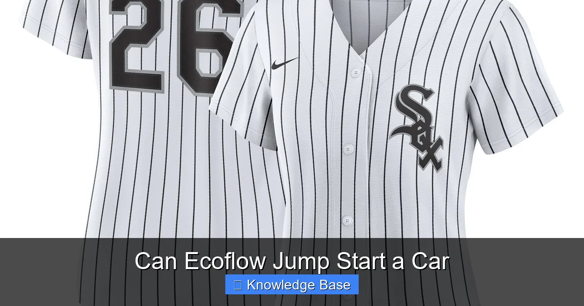 Can Ecoflow Jump Start a Car