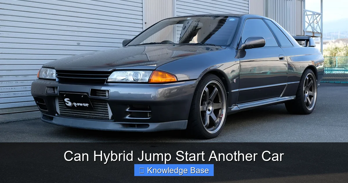 Can Hybrid Jump Start Another Car
