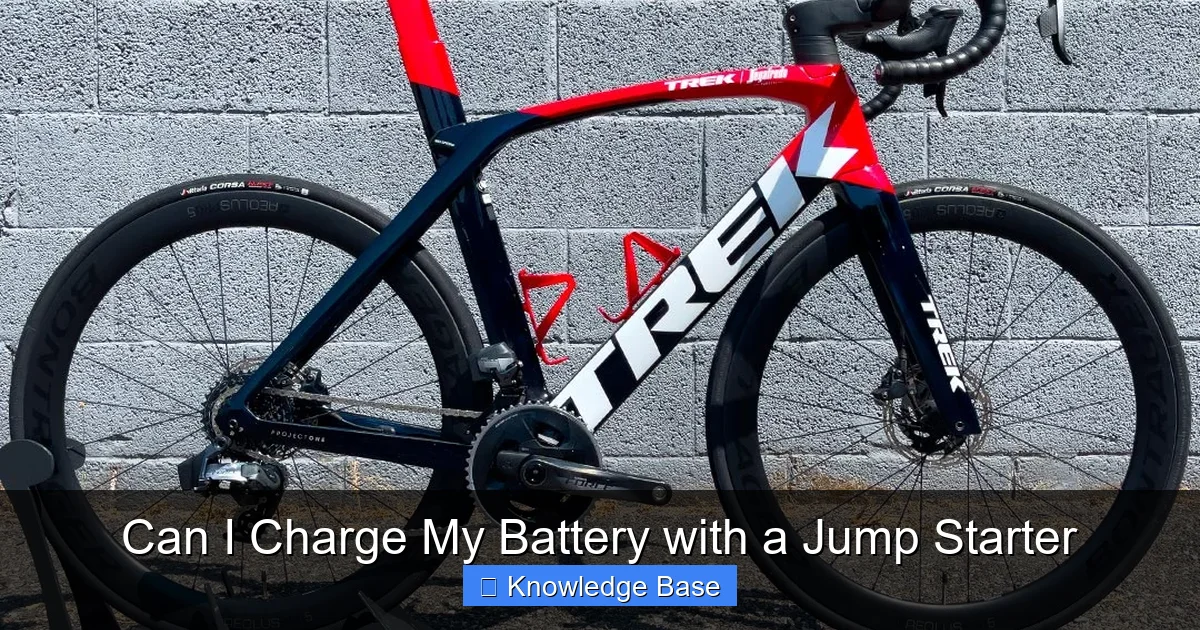 Can I Charge My Battery with a Jump Starter