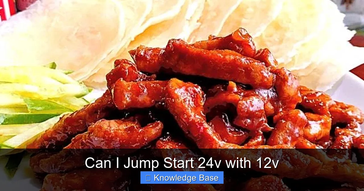 Can I Jump Start 24v with 12v