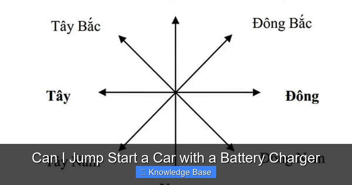 Can I Jump Start a Car with a Battery Charger