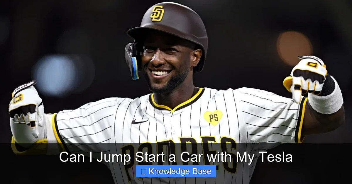 Can I Jump Start a Car with My Tesla