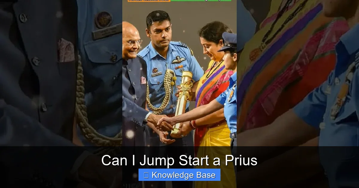 Can I Jump Start a Prius
