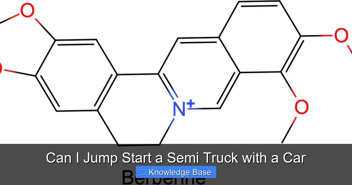 Can I Jump Start a Semi Truck with a Car