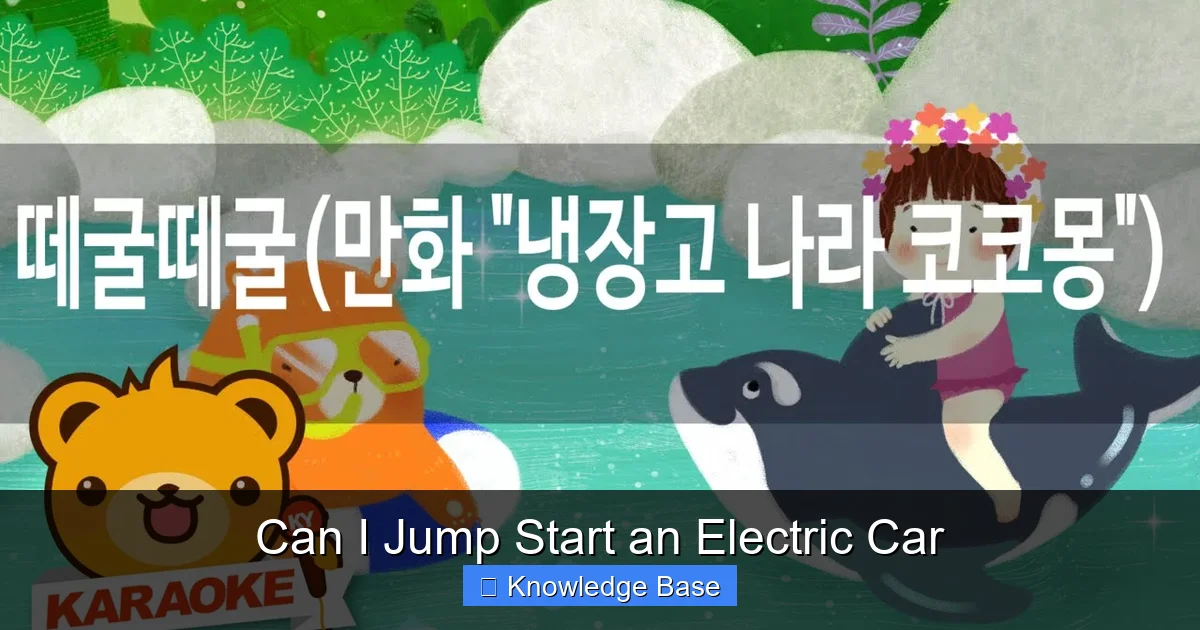 Can I Jump Start an Electric Car
