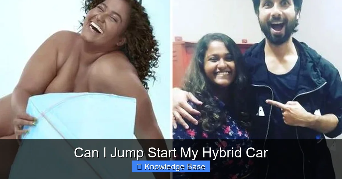 Can I Jump Start My Hybrid Car