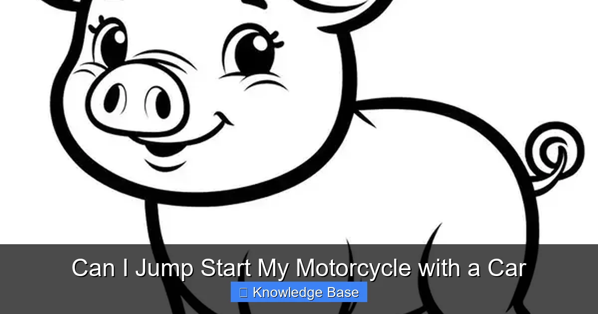 Can I Jump Start My Motorcycle with a Car