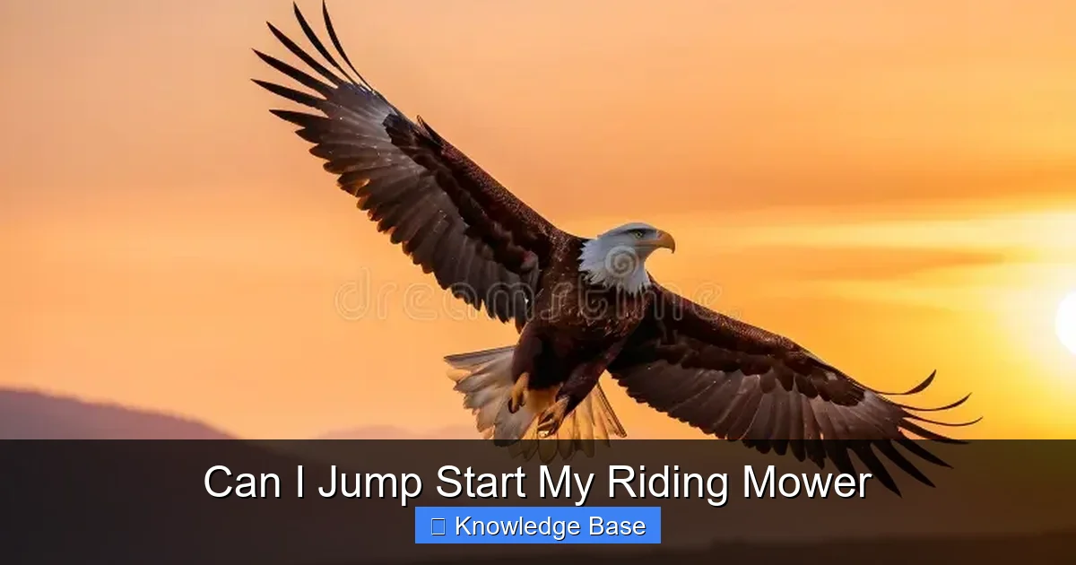 Can I Jump Start My Riding Mower