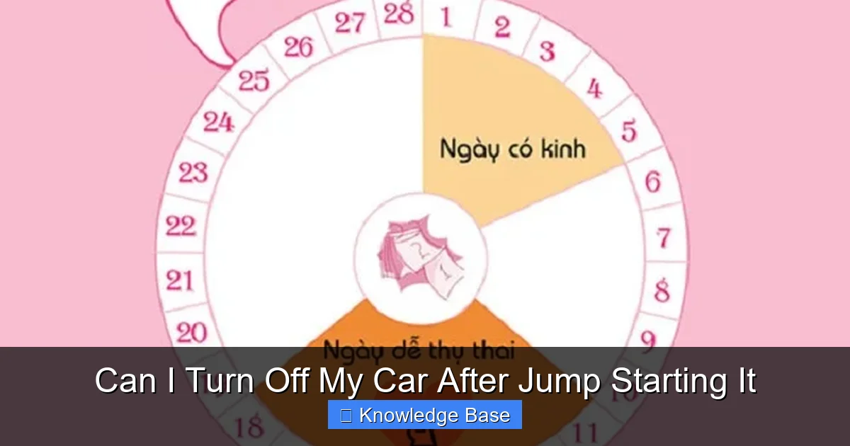 Can I Turn Off My Car After Jump Starting It