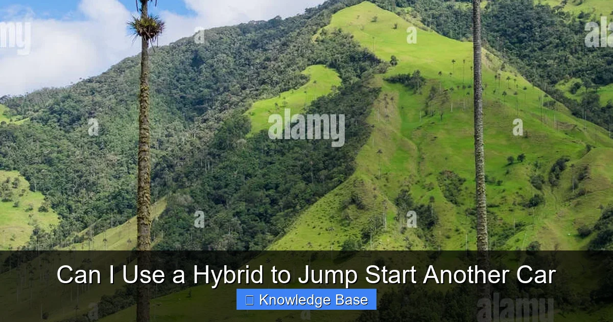 Can I Use a Hybrid to Jump Start Another Car