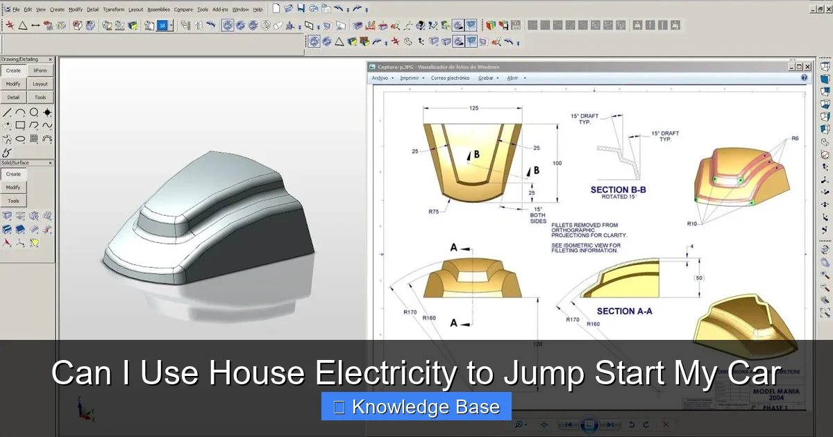 Can I Use House Electricity to Jump Start My Car