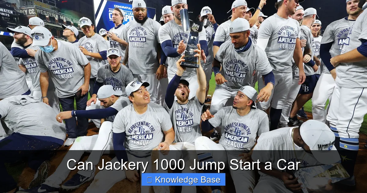 Can Jackery 1000 Jump Start a Car