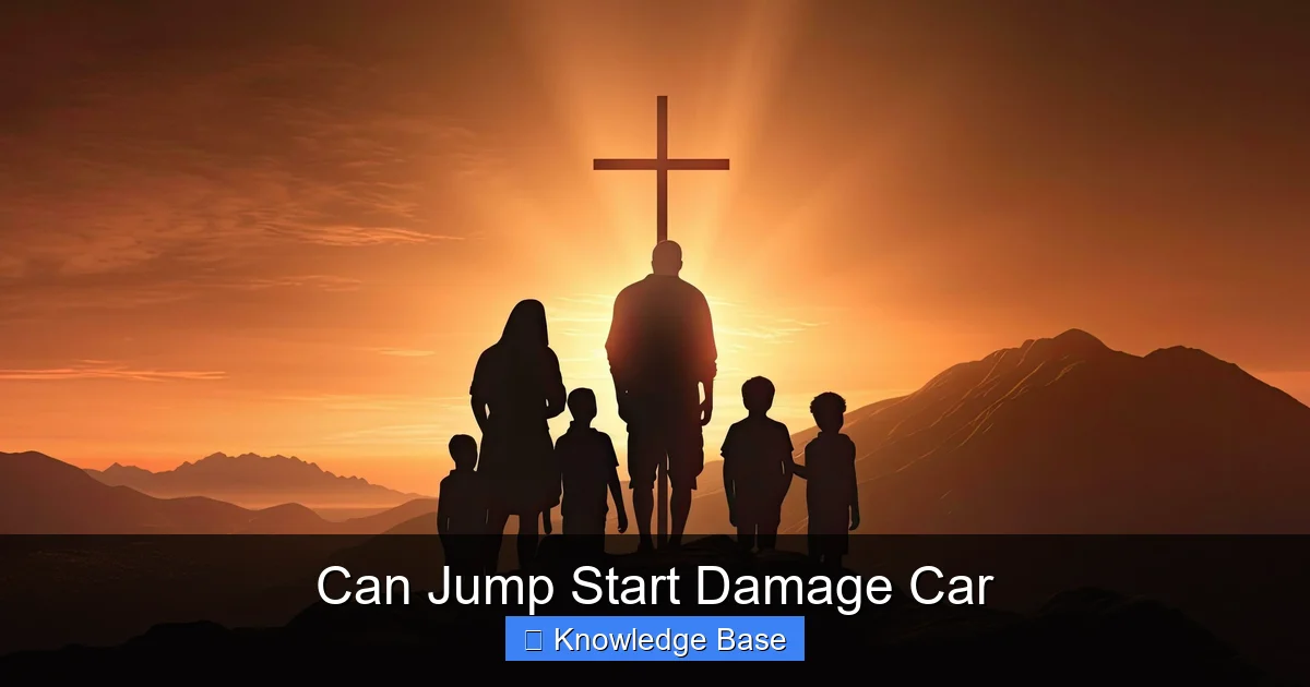 Can Jump Start Damage Car