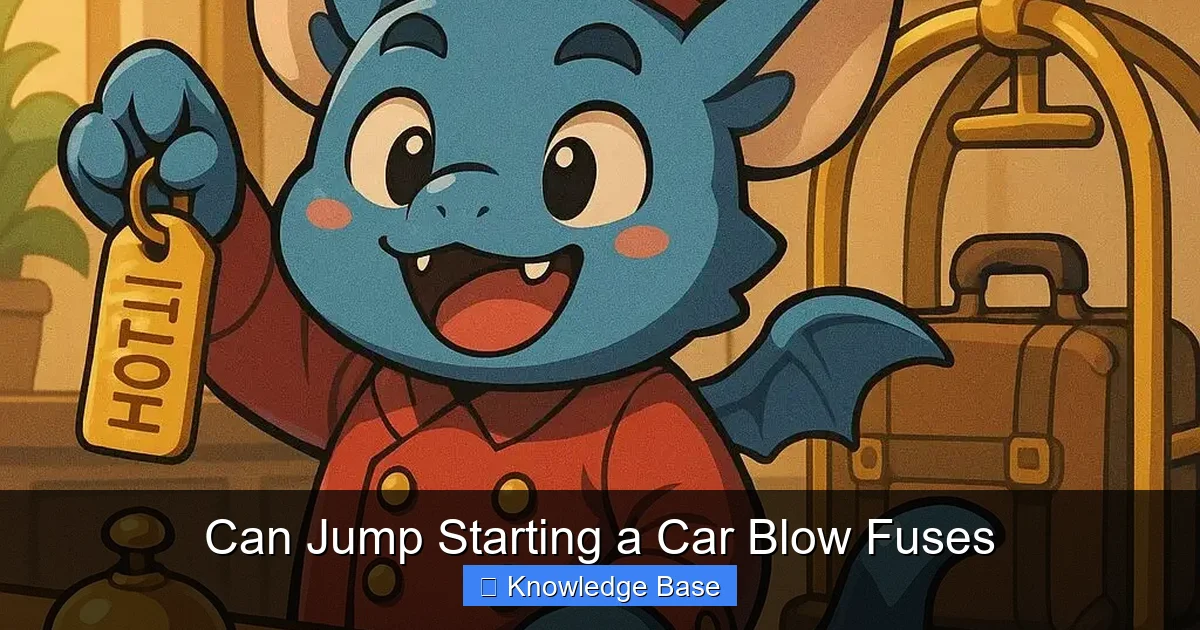 Can Jump Starting a Car Blow Fuses
