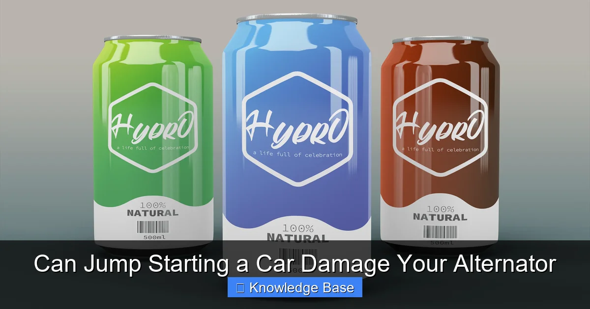 Can Jump Starting a Car Damage Your Alternator