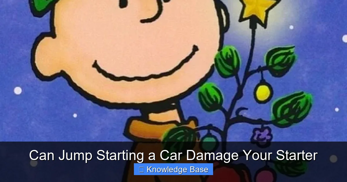 Can Jump Starting a Car Damage Your Starter