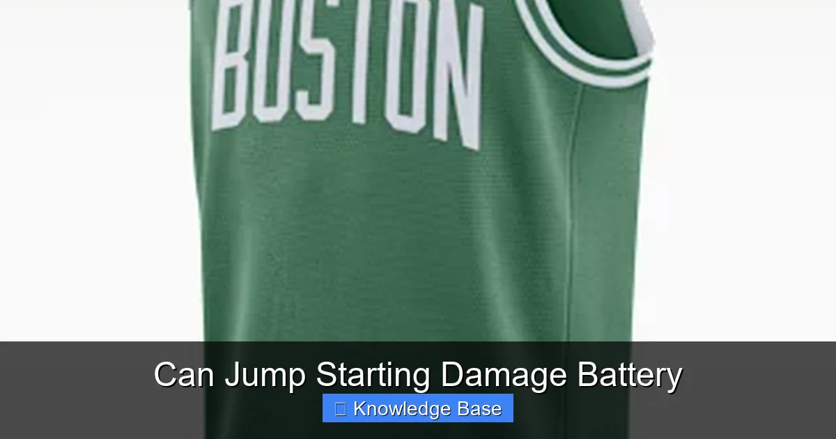 Can Jump Starting Damage Battery
