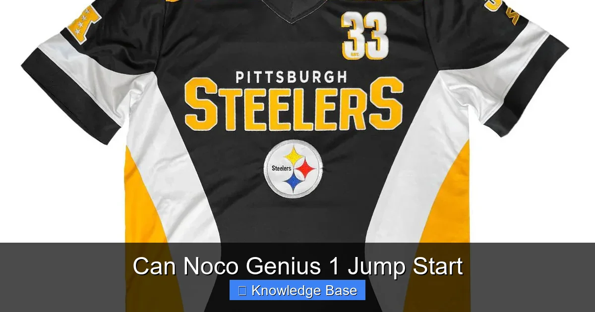 Can Noco Genius 1 Jump Start