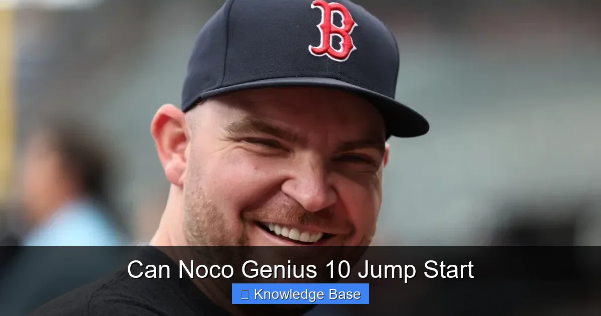 Can Noco Genius 10 Jump Start
