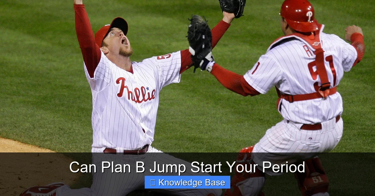 Can Plan B Jump Start Your Period