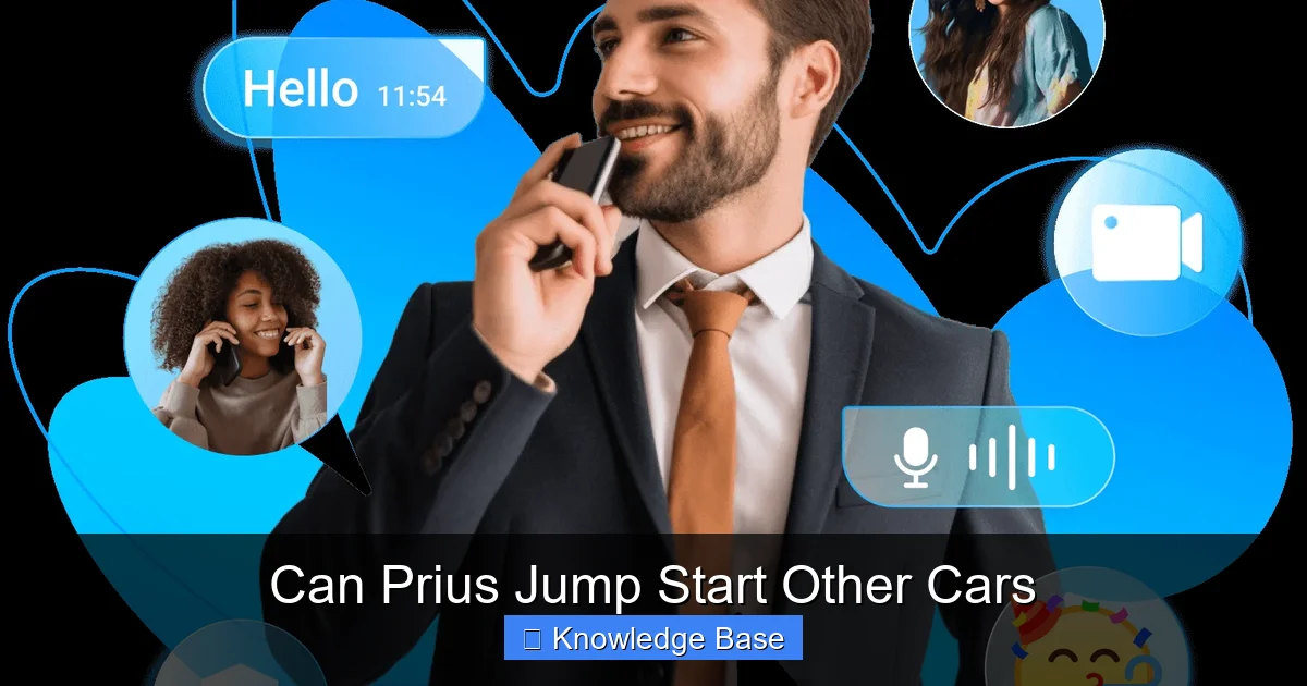 Can Prius Jump Start Other Cars