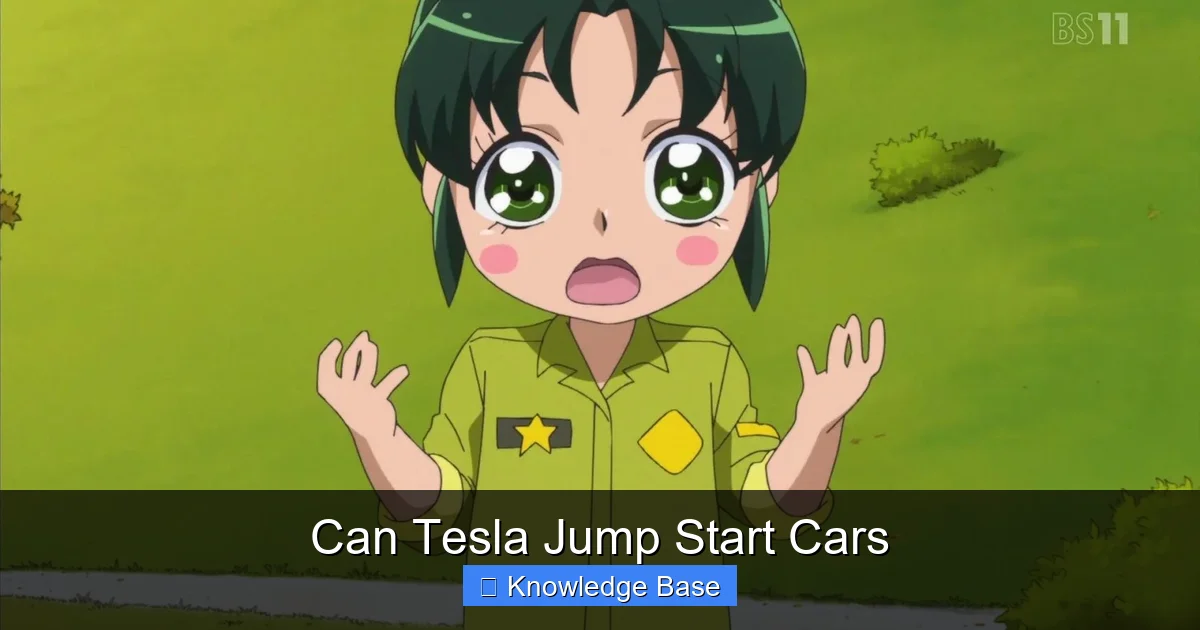 Can Tesla Jump Start Cars