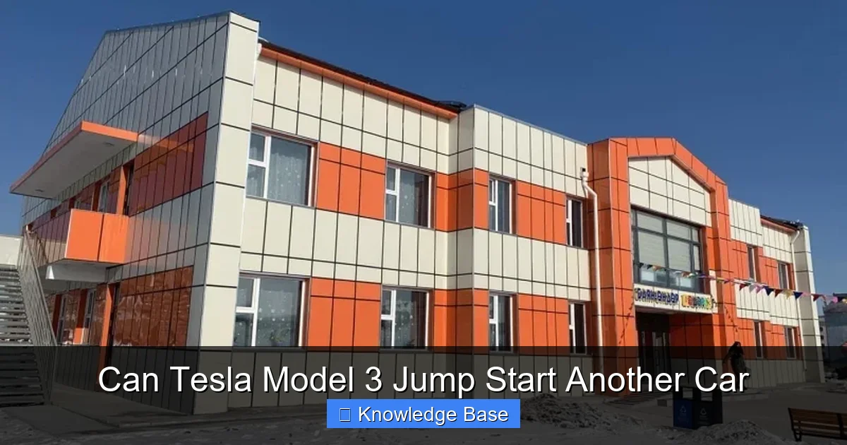 Can Tesla Model 3 Jump Start Another Car