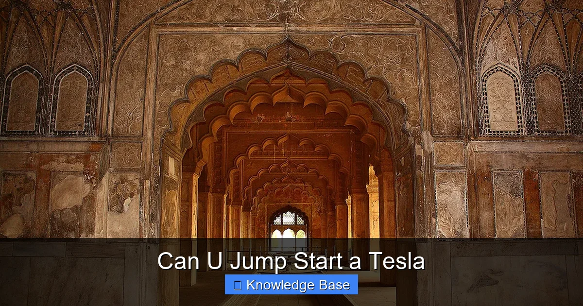Can U Jump Start a Tesla