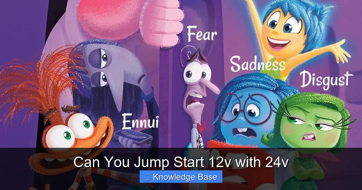 Can You Jump Start 12v with 24v