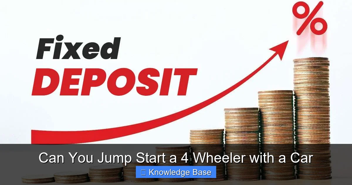 Can You Jump Start a 4 Wheeler with a Car