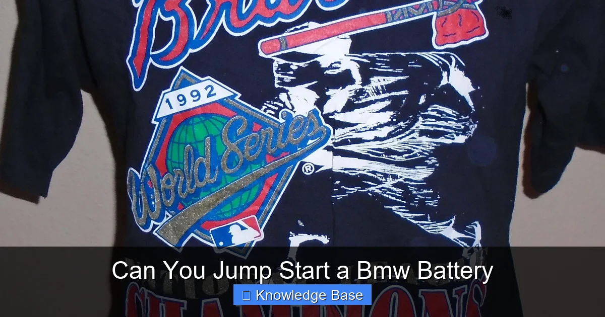 Can You Jump Start a Bmw Battery