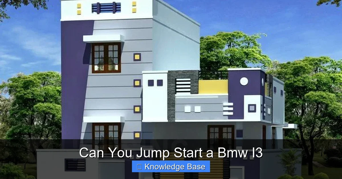 Can You Jump Start a Bmw I3
