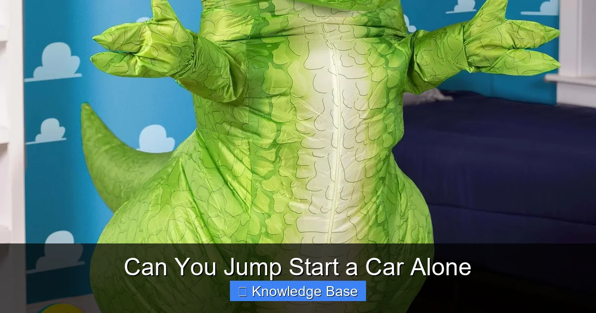 Can You Jump Start a Car Alone