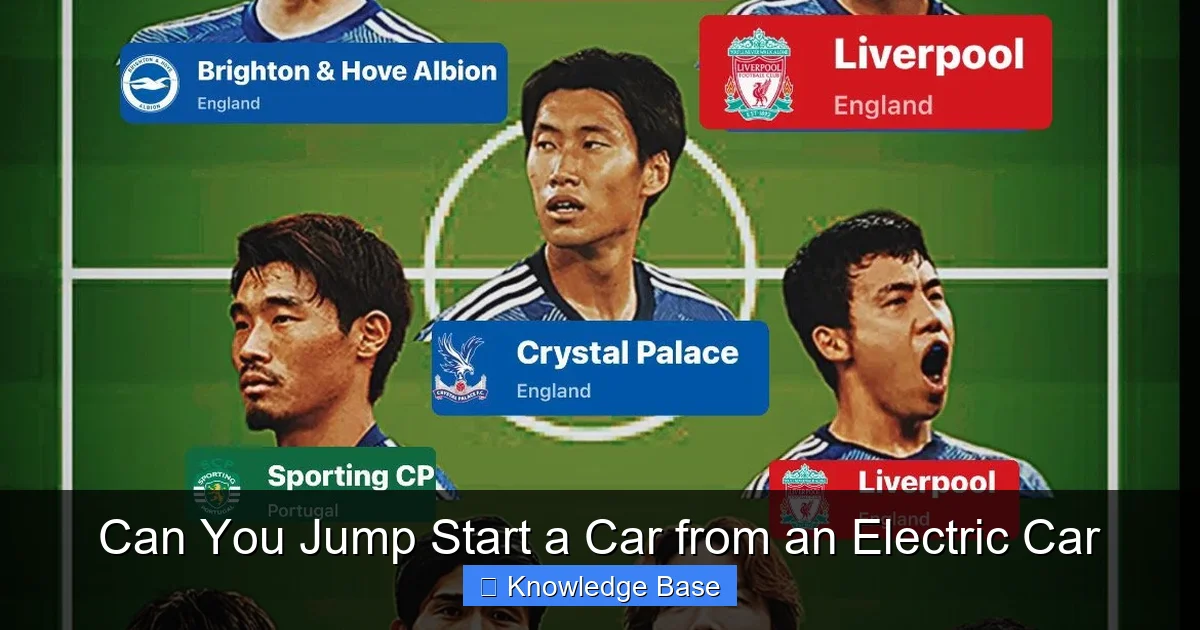 Can You Jump Start a Car from an Electric Car