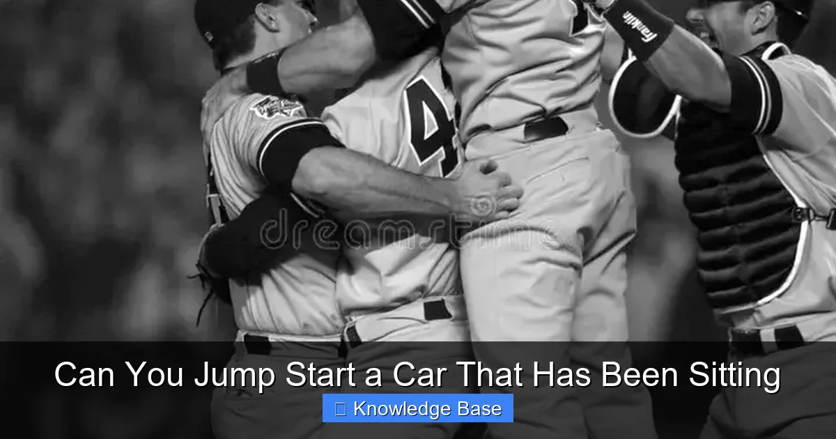 Can You Jump Start a Car That Has Been Sitting