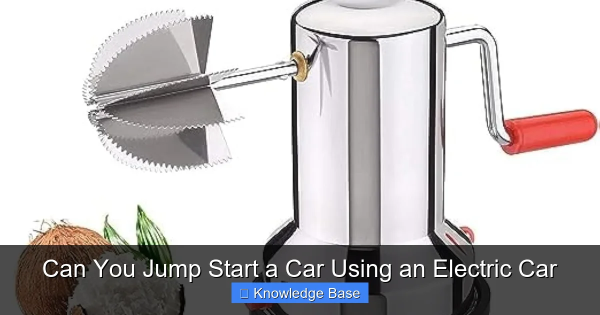 Can You Jump Start a Car Using an Electric Car