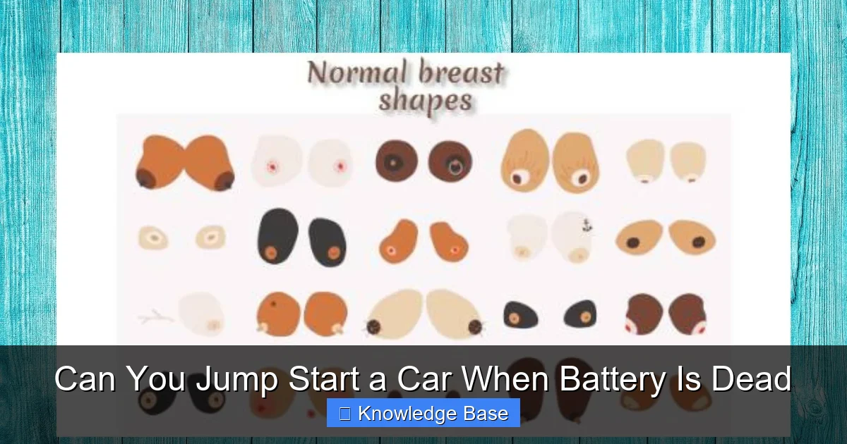 Can You Jump Start a Car When Battery Is Dead