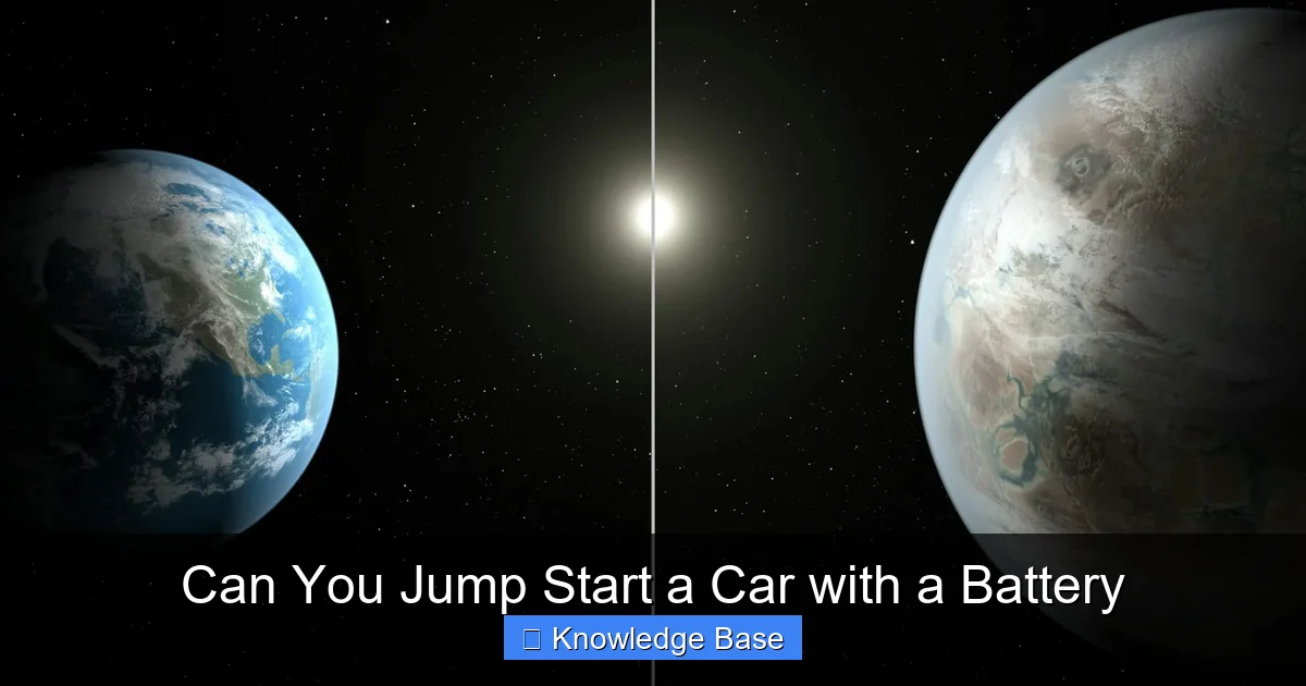 Can You Jump Start a Car with a Battery