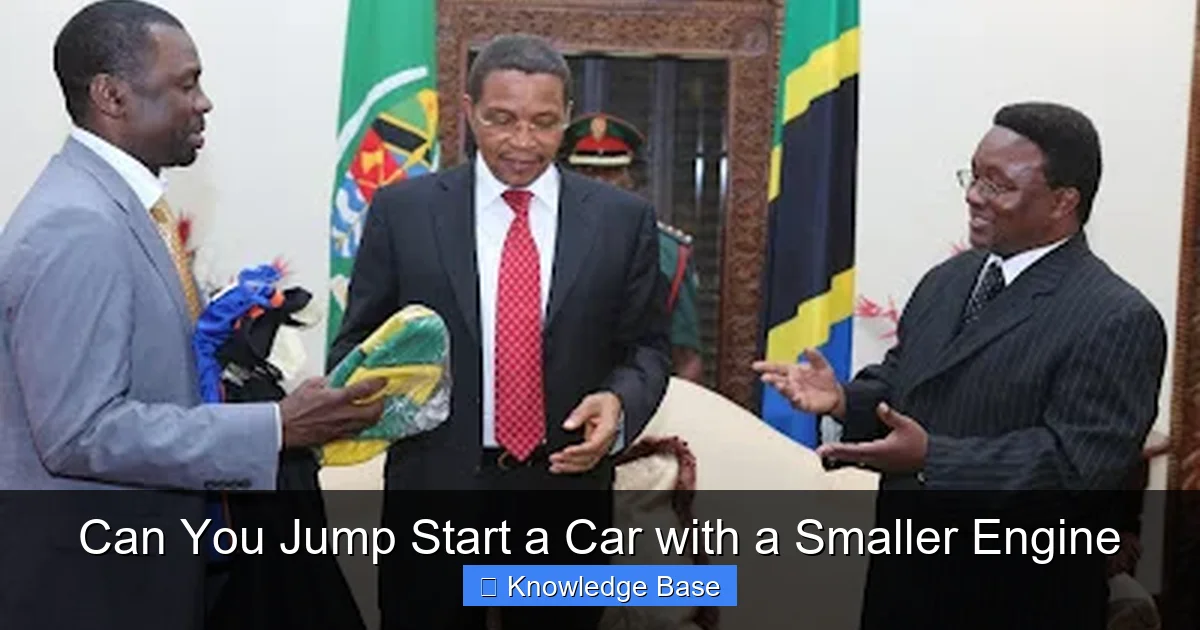 Can You Jump Start a Car with a Smaller Engine
