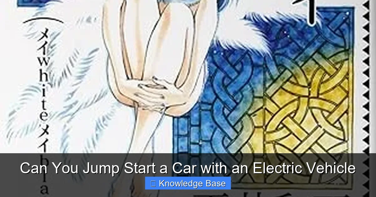 Can You Jump Start a Car with an Electric Vehicle
