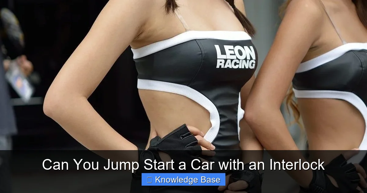 Can You Jump Start a Car with an Interlock