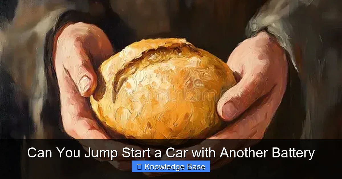 Can You Jump Start a Car with Another Battery