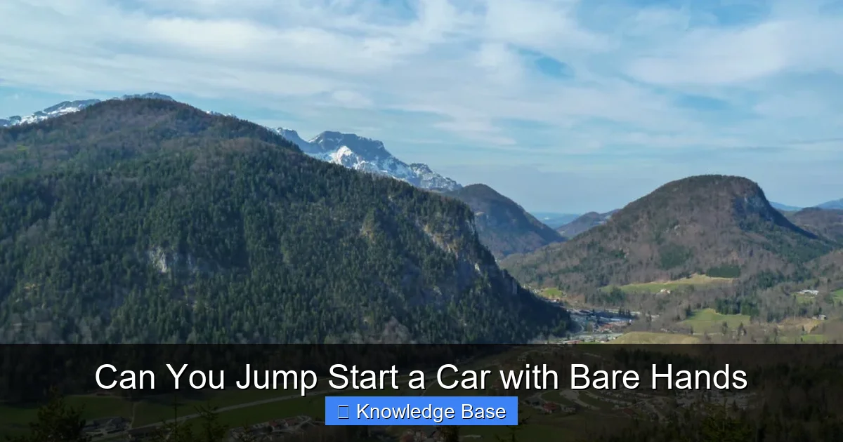 Can You Jump Start a Car with Bare Hands