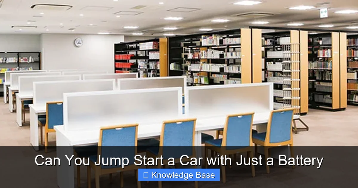 Can You Jump Start a Car with Just a Battery
