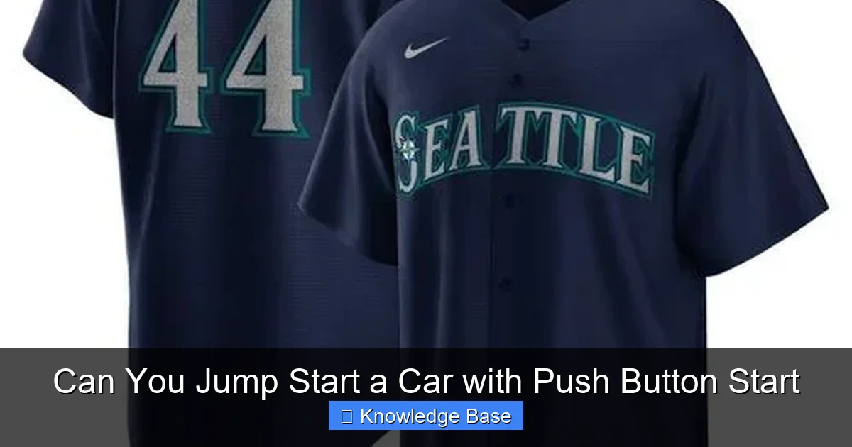 Can You Jump Start a Car with Push Button Start