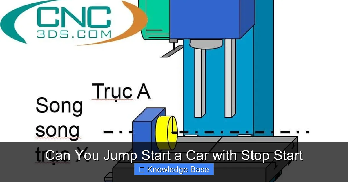 Can You Jump Start a Car with Stop Start