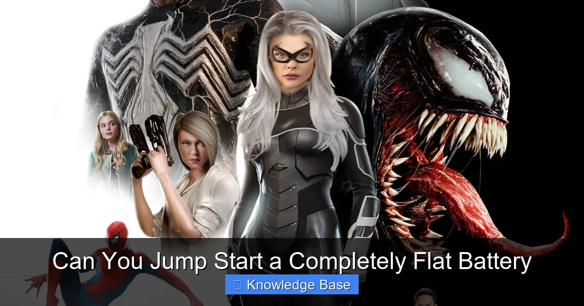 Can You Jump Start a Completely Flat Battery