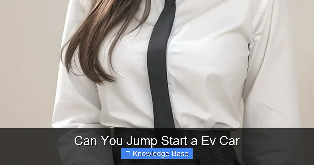 Can You Jump Start a Ev Car