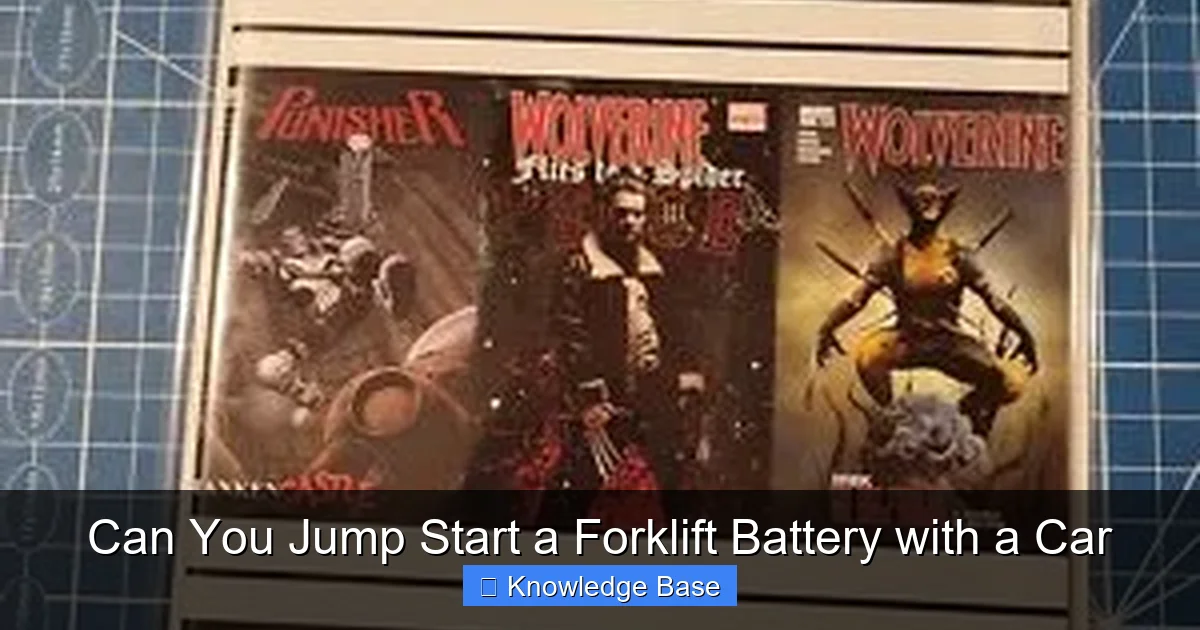 Can You Jump Start a Forklift Battery with a Car