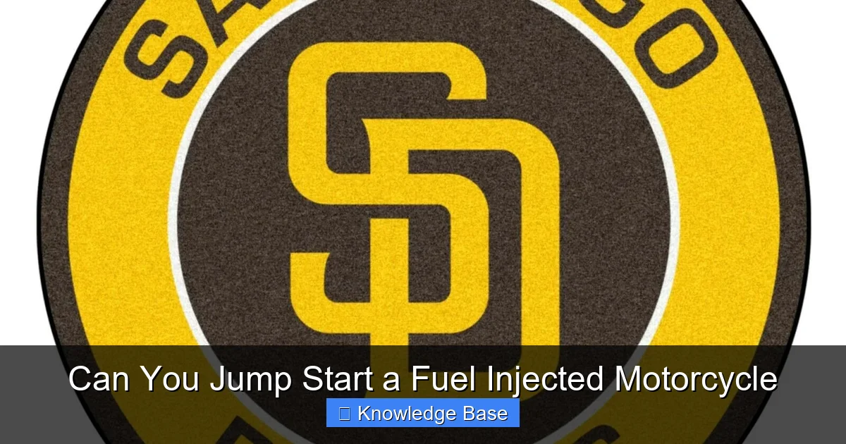 Can You Jump Start a Fuel Injected Motorcycle